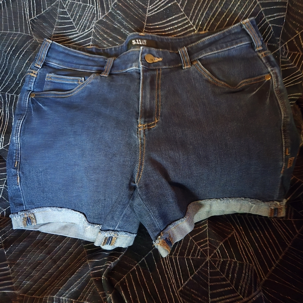 5.11 Tactical Blue Jean Shorts Classic Design